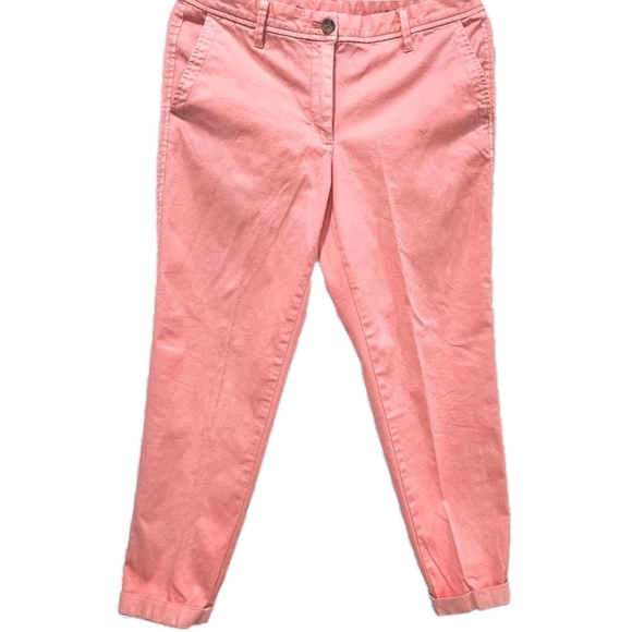 Talbots Women's Girlfriend Chino Pants Size 6 Pink/Coral - Picture 5 of 7